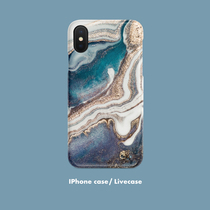 Blue Star River iPhone xr phone shell suitable for Apple xsmax Softshell 7 8plus glossy