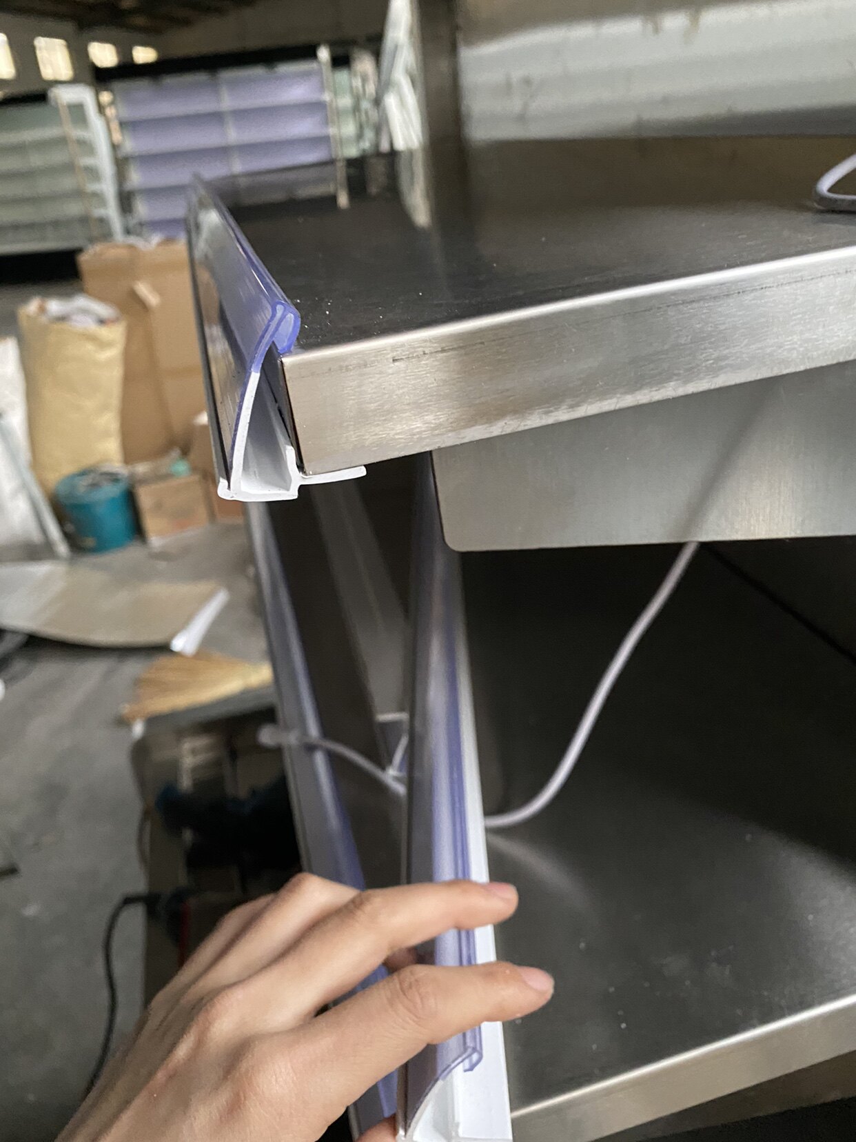 Display Cabinet Wind Curtain Cabinet Accessories List Price Bar Laminate Bracket Control Panel Thermostat AC Contactor