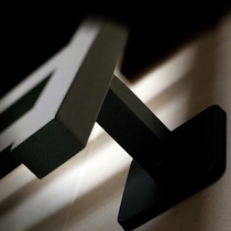 Electric towel rack dark line device Round square tube accessories