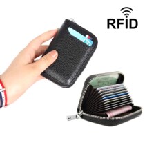 Anti-magnetic burglar-proof swipe bag female dermis anti-reading nfc sleeve small man multi-position card credit containing bag