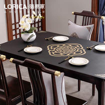 New Chinese table cloth Home TV Cabinets Cover Cloth Table Mat silicone Waterproof Anti-Oil Leather-free Anti-burn-proof Tea Mat