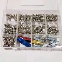 Boxed straight bend butter nozzle Universal Oil filling set butter gun accessories nozzle tip flat head M6M8M10