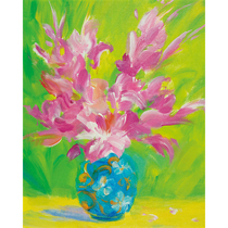 (Bottom Price Picks Up) New Sharp National Tide Artist Ni Gia (Flowers Six) Limited Edition Painting