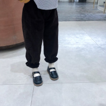 City of beautiful girl girl baby corduroy flower pants lantern pants 2019 Autumn New Girl Pants