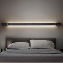 Minimalist wall lamp creative linear LED strip lamp Nordic minimalist living room sofa background wall bedroom bedside lamp