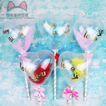 Baking Decoration Loving Feather Balloon Cake Decoration Inserts CREATIVE DESSERT TABLE DECORATION PLUGIN