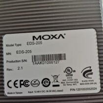 MOXA EDS-205 Unmanaged Industrial Ethernet Switch (Original Packaging Made in Taiwan)