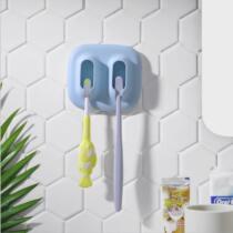 Lovers toothbrush box hanger toilet shelve Cartoon Containing Suction Cups Home minimalist Toothbrush Holder Placement Shelf