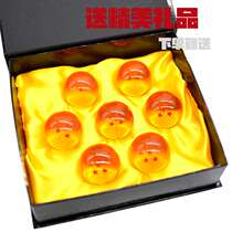 Seven dragon ball surrounding anime Goku hand-made 7 dragon crystal dragon ball fish tank landscaping model birthday wish