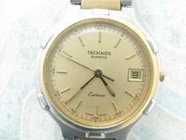 Tian Kno niche Swiss ultra-thin gold stone neutral mens watch 955414