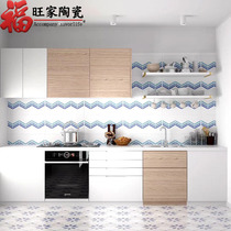 Nordic kitchen and bathroom glazed porcelain pieces 300x600 fish bone shaped bright wall tiles kitchen bathroom balcony interior wall tiles