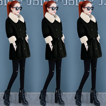 Park overcomes cotton coat female 2022 new winter cotton cotton clothing plus thickening blast for long term