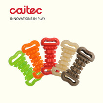 Caitec American pet dog toys Small bone-biting puppy toys Gnawing molars do not sound toys