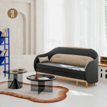 Cheep sound sleeper sofa bed dual-purpose solid wood multifunctional living room small apartment foldable double fabric sofa bed