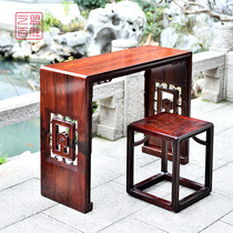 Ming-style red and sour branch porch table