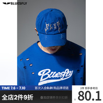 BLUESFLY Original Fitness Hat Men Fashion Embroidered Street Sports Casual Baseball Cap Hard Top Duck Tongue Cap Tide