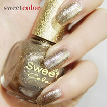  sweet color nail polish gold sexy angel metal sparkling environmentally-friendly explicit white S170