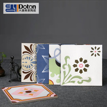 Nordic geometric 300x300 colored flower brick antique tile tile tile balcony toilet floor non-slip