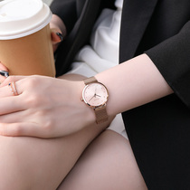 Polyrittime Watch female high level sensation couple watches a pair of minimalist temperament small crowdsourced light extravaganza 2021 New womens table