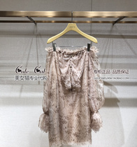 Counter Zhuo Ya 2019 Autumn New Knitted Dress L1402202-A $4580