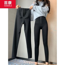 Barbie pants plus velvet wear belly top lift flying pants shark thickened God pants wear small hip pants women