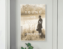 Young Lincoln teen Lincoln 1939 John Ford CC 9x2 poster