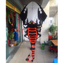 New umbrella big scorpion kite lattice cloth resin Rod Yuying Weifang kite