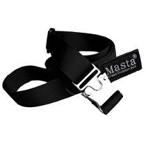 Masta National tide all-round metal buckle decorative belt City functional overalls belt streamers and mens and womens models