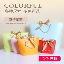 High-grade packaging bags gift bags custom clothing bags makeup shopping bags Kraft paper bags paper bags spot