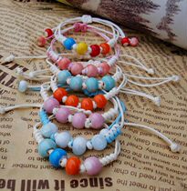 Jingdezhen Ceramic Jewelry Girlfriend Bracelet Ethnic Style Jewelry Physical Store Small Mixed Batch Street Stall