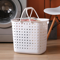 F dirty clothes storage basket plastic dirty clothes basket bathroom put clothes storage basket household laundry basket dirty clothes basket