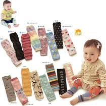 Rongkou leg protectors children Spring and Autumn crawling baby socks 1 year old baby toddler anti-fall walking elbow guard