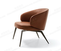 Nordic luxury single sofa chair designer modern minimalist home hotel living room leisure reception negotiation chair