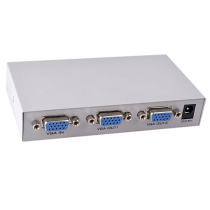 Meituo dimension MT-1502K 2 port VGA distributor one-division two divider 1 in 2 out drag two video 150m