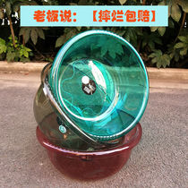 Steel basin plastic basin (broken bag compensation household transparent plastic basin thick large washbasin indoor non-slip