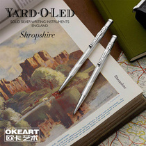 British Yard o led leaf o leyol sterling silver shropshire poem Sherel Ballpoint Pen pencil
