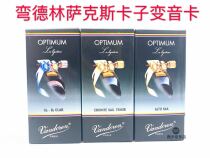 Saxophone Soundcard France Vandoreen Glued Wood Flute Head Varnica Bend dellin gold plated clip