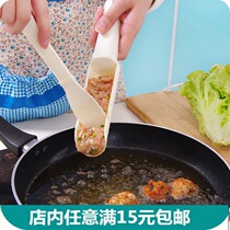 Kitchen DIY fish balls meatballs maker Pellet Molds Hot Pot Balls Balls of Shrimp Balls Processing Spoons Day Style Home Goods