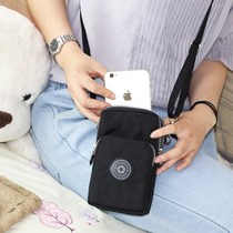 Old man mobile phone bag bag in old age mens wrist put mobile phone bag hanging neck cloth bag zero bag small bag bag