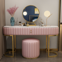 Light and luxurious dresser Bedrooms Small modern minimalist Eurostyle Extravagant Nets Red Ins Makeup Tables with Lights Makeup Bench