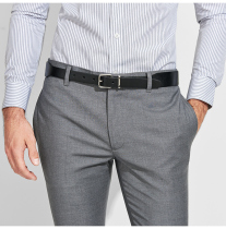 Yuanben Formwork Belt Business Mens Head Cowhide Pin Buckle Casual Fashion Pants Belt