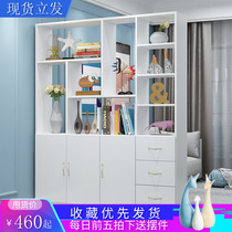 Entrance wine cabinet Modern simple partition cabinet Screen room cabinet Light luxury living room decorative cabinet Shoe cabinet shelf