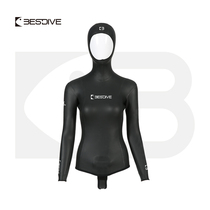 (Whale Detective) BESTDIVE dive good classic colorful 3mm free diving womens wetsuit top pants