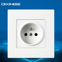 Fjavi tripole 16A wall socket with safety door 86 type panel method power socket regulation ground socket