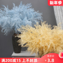 Wedding simulation flower Sandalwood leaf red champagne pink single silk flower wedding hall ceiling decoration flower Road introduction flower art