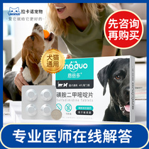 Endedote dog cat pet in vivo anthelmintic treatment of coccidia Toxoplasma gondii infection