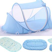 Zipper blackout baby mosquito cover environmental protection baby separate mosquito net Shaker bottomless light breathable carrying trumpet