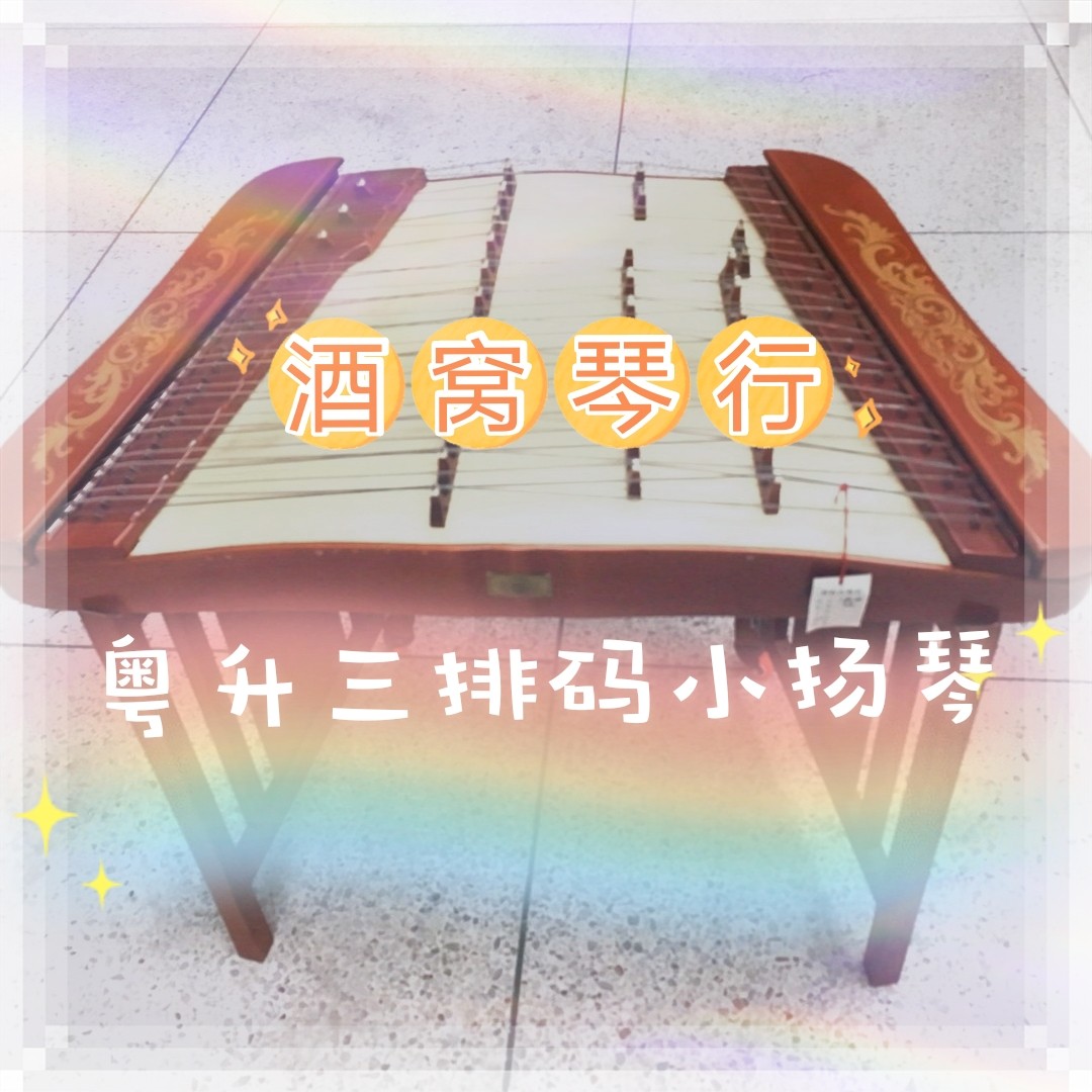 Cantonese-promoted musical instrument Cantonese-promoted three-row code small Yangqin portable small Yangqin beginnings Yangqin (pre-sale) - Taobao