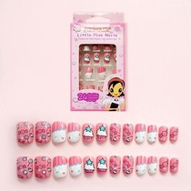 61 Childrens Day advisable nail sticker shell Safe and non-toxic gift Wearing little girl Fake Nail Patches