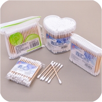 Cleaning makeup remover ears cotton swab cleaning kapok double head sanitary cotton ball cotton swab cotton stick